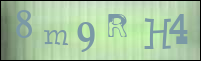Sicherheitsgrfik bei der Registrierung